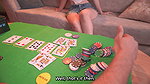 Poker Game Gets Out of Control – Sexy Woman Ends Up Fucked by Her Partner