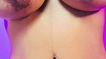 Playing with my big tits