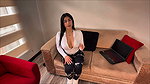 Photo session with my neighbor gets out of control and I end up eating her tight pussy