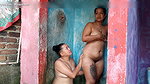 Paula and I take a refreshing shower while we have an exciting time