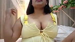 Busty Girl Amesha Shows Her Big Boobs Curves