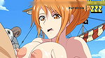 ONE PIECE NAMI GIVES LUFFY A TITJOB