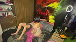 On Halloween they dressed up and a superhero fucks her while smoking (athenea Samael)