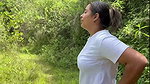 On a workout morning, I find a beautiful milf and fuck her in the mountains – Porn in Spanish