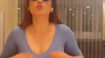 Actress Nandita Swetha huge boobs closeup view popping out 1