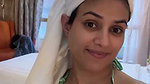 Hot girl in bikini milky white boobs show 1