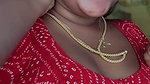 Hot milf divya in red blouse mountain boobs closeup view 1