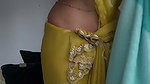 KAALI BRA LESS BEAUTY SLUTTY LOOKS IN SAREE 1