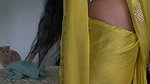 KAALI BRA LESS BEAUTY SLUTTY LOOKS IN SAREE 1