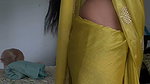KAALI BRA LESS BEAUTY SLUTTY LOOKS IN SAREE 1