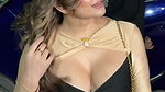 KANGNA SHARMA IRRESISTIBLE MILKY AMPLE CLEAVAGE IN BLACK SEDUCTION 1