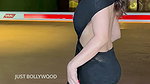 KANGNA SHARMA IRRESISTIBLE MILKY AMPLE CLEAVAGE IN BLACK SEDUCTION 2