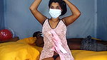 Sri Lankan Couple Private Ticket Show With Full Face ~ 42 Min 1