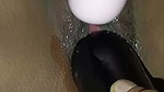 Huge eggplant with sister-in-law’s