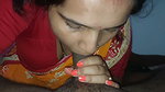 Indian bhabhi sucking in handsjob and cream