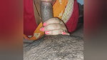 Indian bhabhi sucking in handsjob and cream