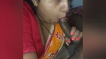 Indian bhabhi sucking in handsjob and cream