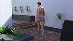 Jerking Off To My Step Aunty Nikki’s Pretty Face And Beautiful Big Tits While Taking Sun Bath Near Pool