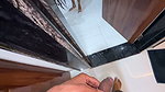 My stepbrother saw me taking a bath naked in the bathroom, seeing my sexy tight pussy
