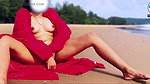 Public Beach Masturbate and Squirt