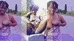 Hot Holiday Fun with Ebony Lesbians