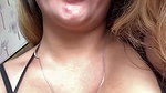 busty desi lady in black bra