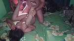 wife shared with black bull riding her and when her pussy is creamy gets full fucked p1080