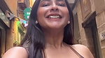 hot desi lady in sexy marron costume