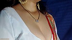 hot sexy desi housewife saree blause big natural boobs seduce fucking and blowjob sexy hot desi 4k