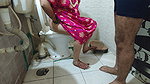 Bhabhi ko toilet mai hi choda diya devar ne