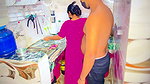 Desi Bhabhi and Devar Hot Romance in Kitchen Desi Cooking & Fun