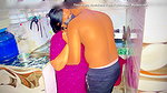 Desi Bhabhi and Devar Hot Romance in Kitchen Desi Cooking & Fun