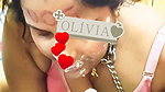 Slave Olivia Desi Slut Housewife worship and Lick feet of Master with cream from Master’s feet food porn metal chain boobs out