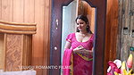 Jayashree Bhabhi hot scene – Saree wear, Back show, Navel slip, Slight cleavage 1
