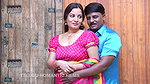 Jayashree Bhabhi hot scene – Saree wear, Back show, Navel slip, Slight cleavage 1
