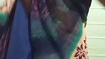 Newly married Wife SLUTYY SAREE STRIP RIPE BOOBS TEASE 1