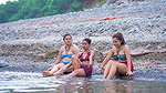 a lesbian romance of tina and her two soulmates threesome 1