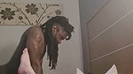 Big dick tatted black bull punish hot white girl