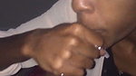 Look at all that spit dripping