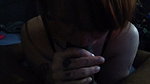 Redhead amateur MILF sucks BBC slow