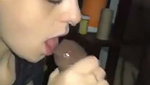 Skilled Blonde Swallows BBC cum