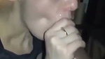 Skilled Blonde Swallows BBC cum