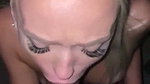 Slim blonde like blowjob