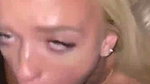 Slim blonde like blowjob