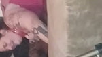 Thick wife enjoying sloppy blowjob first BBC