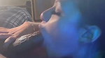 Watch it get hard inside her mouth