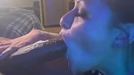 Watch it get hard inside her mouth