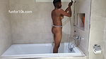 Photoshoot and Shower Session with Sexy Model