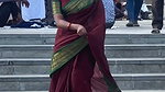 Awesome beautiful girl boobs cleavage expose in blouse 1