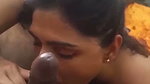 Uufff yar kya mast maan laga ke lauda chus rhi hai Randi GF 1
